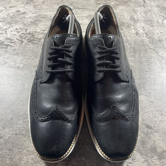 Cole Haan Original Wingtip Oxford Shoes US Black Leather C26469 Men’s Size 10.5M main image 8